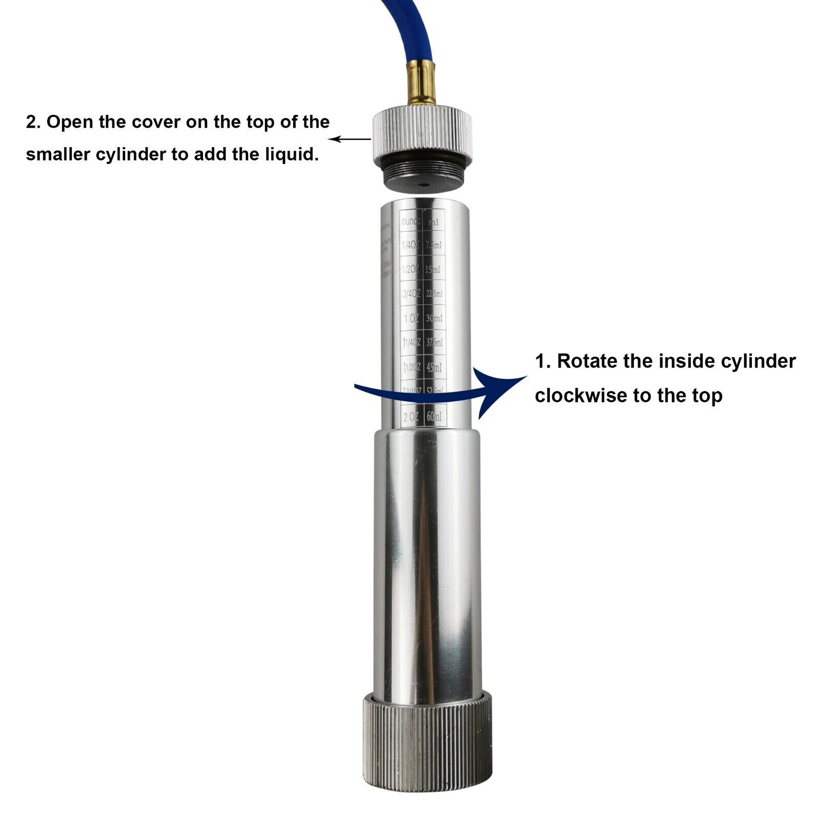 A/C Oil and Dye Injector R1234yf Quick Coupler 1/4″ SAE Refrigerant Tool Set。