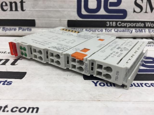 Lot of (5) Wago Output Module Digital 24VDC – 750-516 w/Warranty