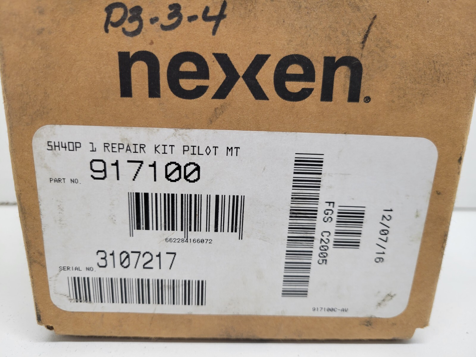 NEW OLD STOCK! NEXEN 5H40P REPAIR KIT PILOT MT 917100