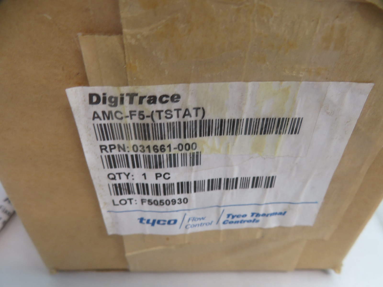 Tyco Digitrace AMC-F5 Thermostat