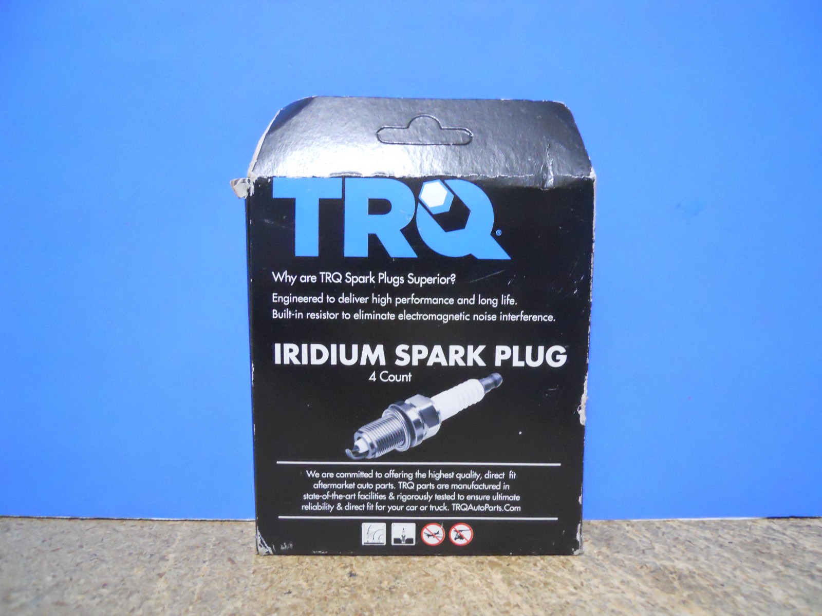 TRQ Iridium Spark Plug 4 Count SPA02124 New!