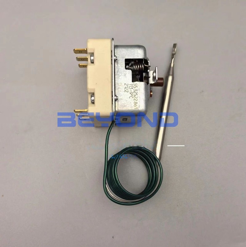 1PC NEW FOR Three phase 113 degree manual reset thermostat 55.32522.861 380V 20A