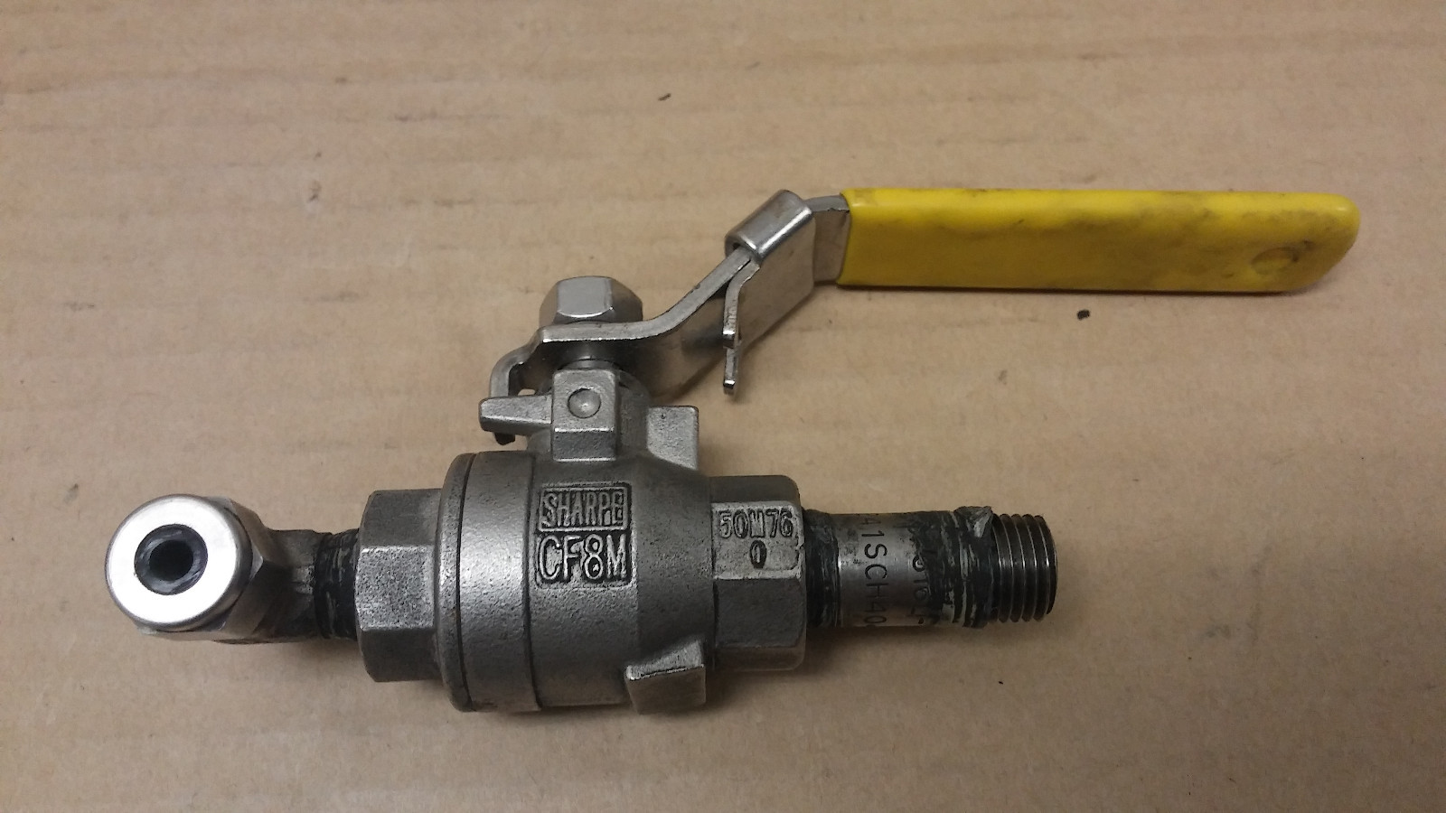 SHARPE Series 50M76 CF8M 1/4″ 1000 CWP 2 Piece Ball Valve