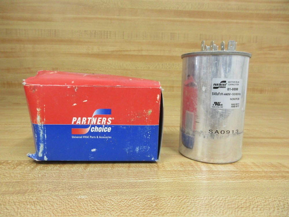 Partners Choice 01-0098 Capacitor 010098