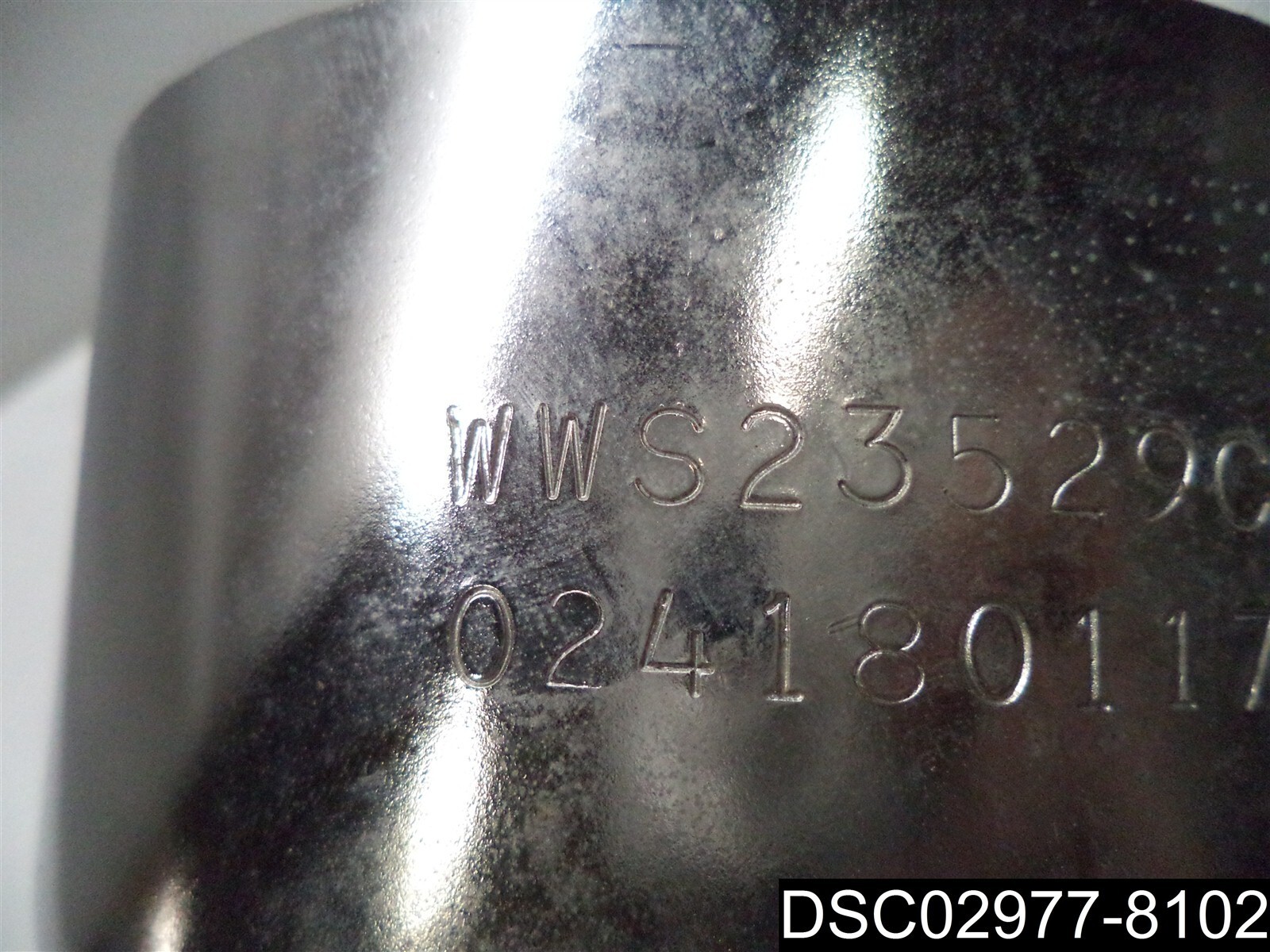 Qty= 4: WWS23529C3580, 0241801173397, 20″ X 4-7/8″, 4-3/4″ ID