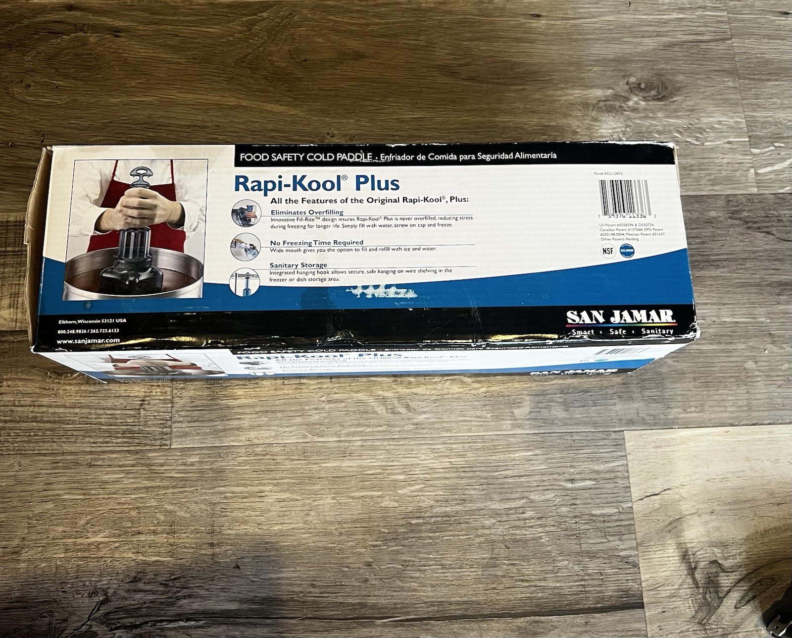 Cooling Utensil 128 oz RCU128V2 for San Jamar SAJRCU128V2
