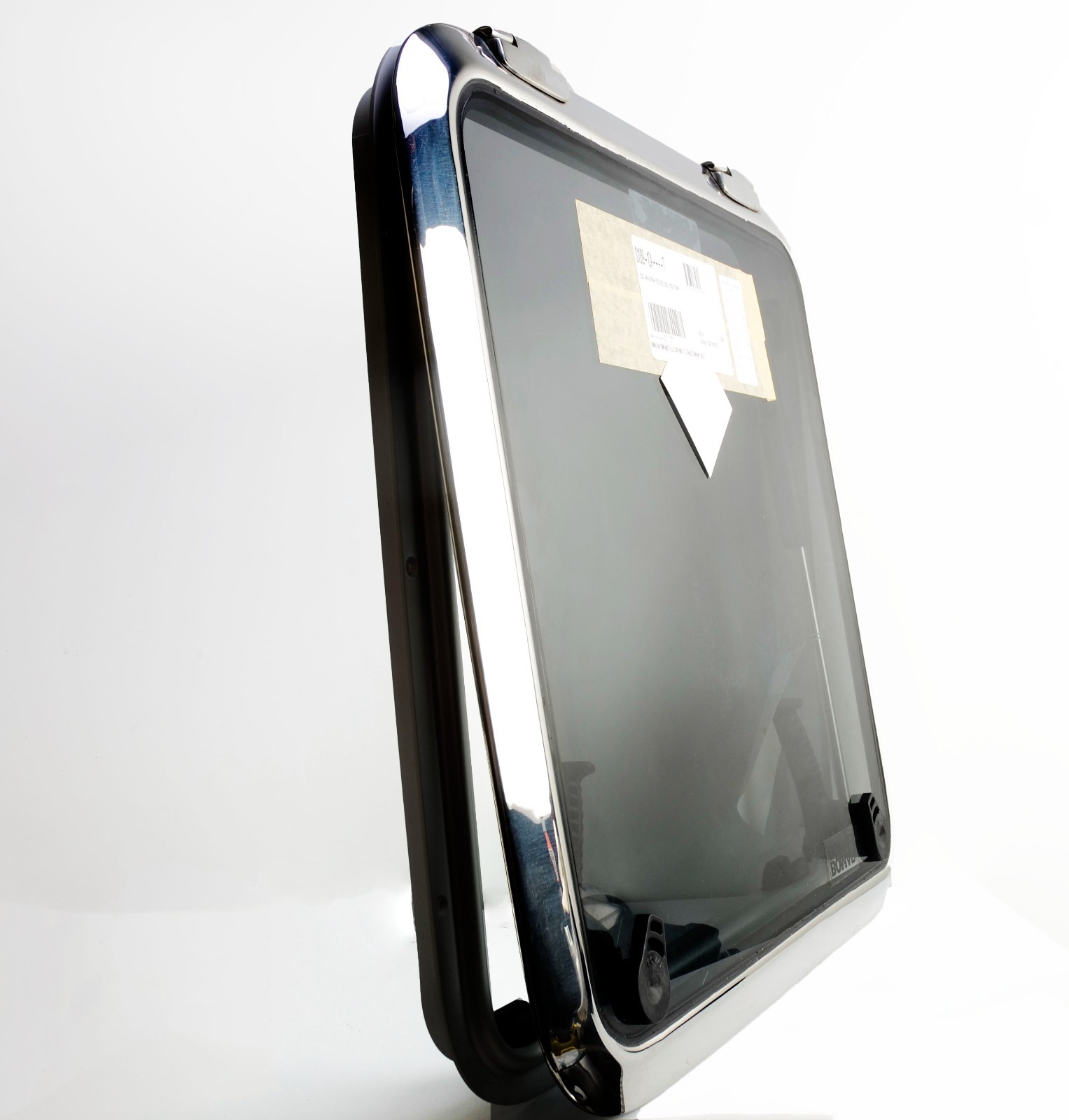 Bomar Deck Hatch Stainless Steel Voyager Low Profile 20 1/4″ Square S1839-10A T