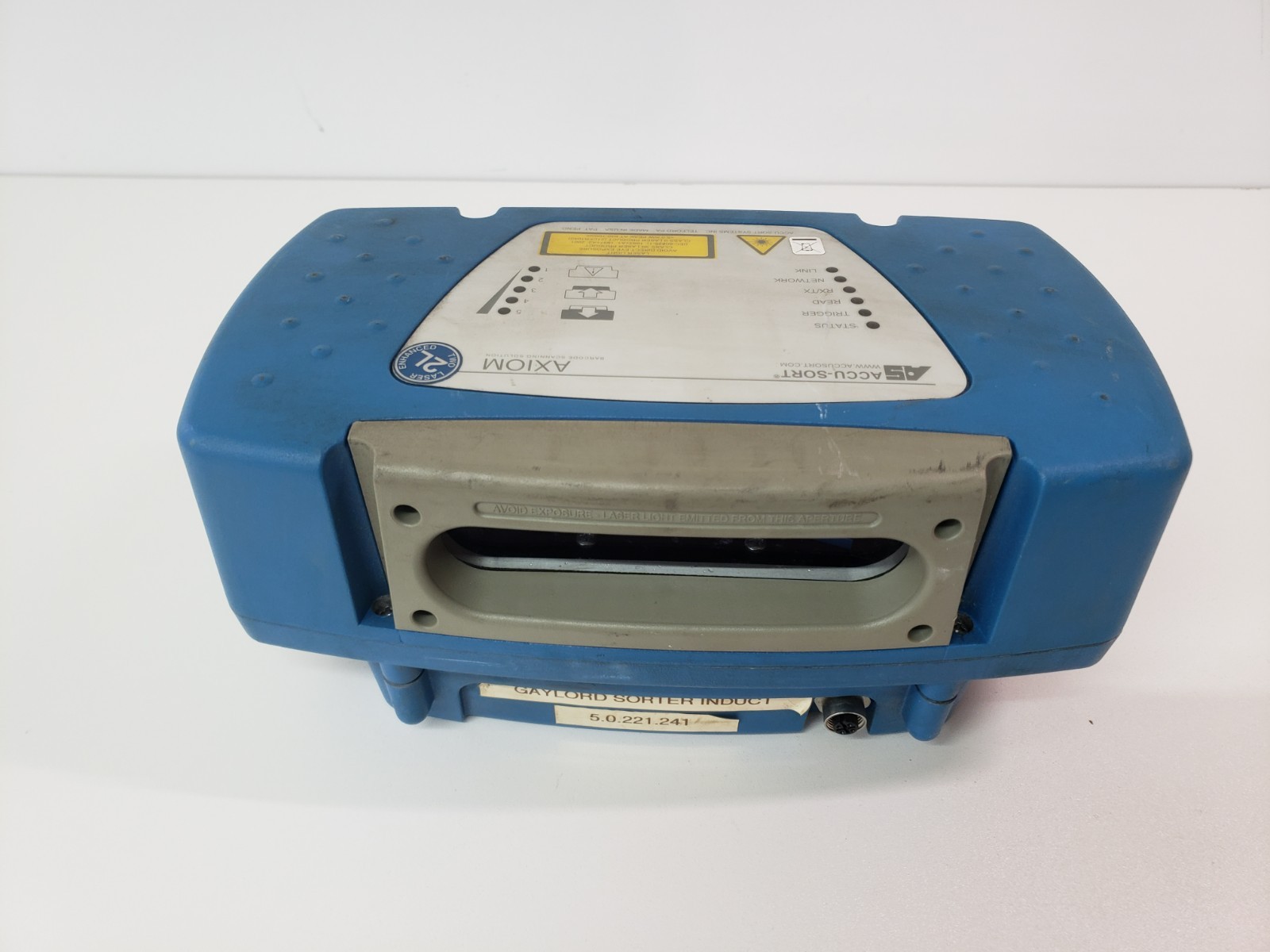 Accu-sort Axiom 2L Barcode Scanner Laser Enhanced