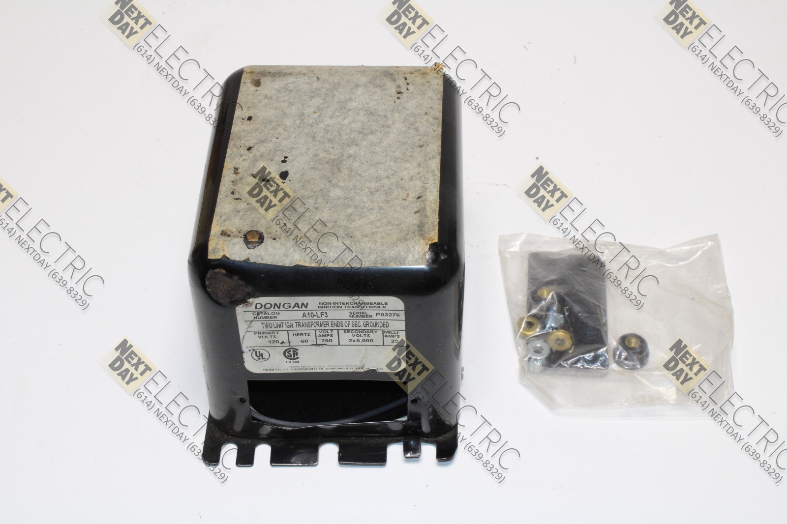 Dongan, A10-LF3, Ignition Transformer Two Unit 120v
