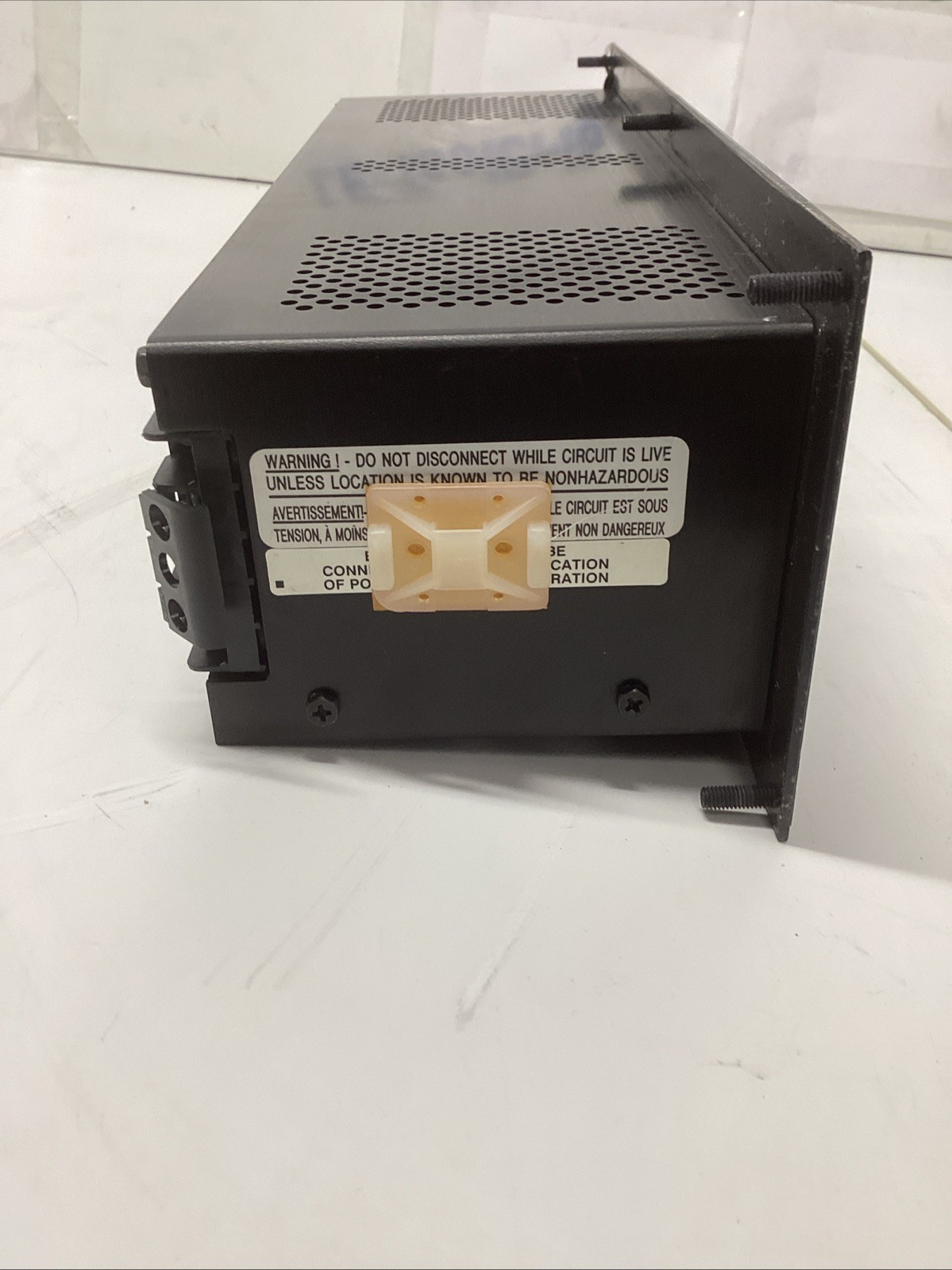 Scratched UTICOR TECHNOLOGY INC 76536-1 REV D PROGRAMMABLE MESSAGE DISPLAY L-369
