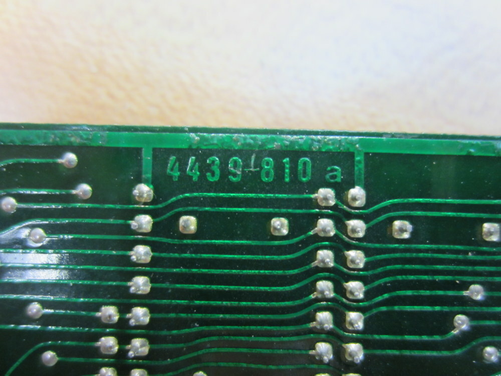 Erdmann 4439-810a 415 EPM EPROM Memory Board 4439-811a