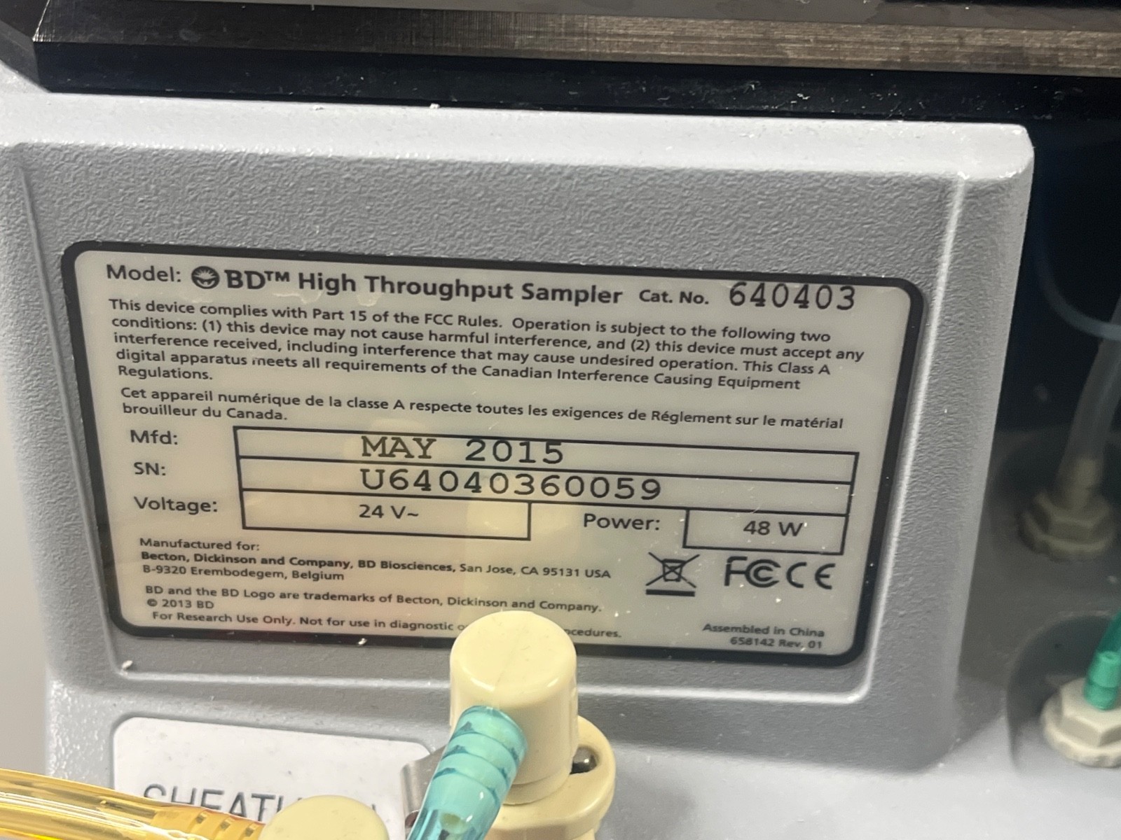 🔬 BD High Throughput Sampler (HTS) 640403 for Flow Cytometer – FACS LSR Series