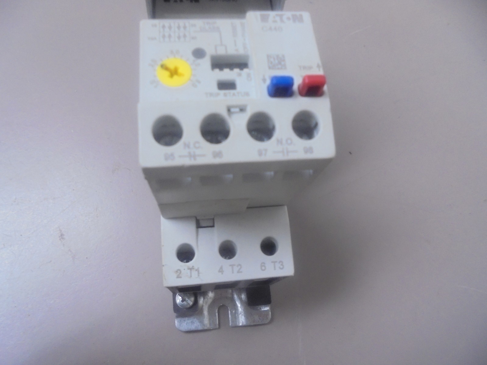 Eaton AN19BN0 Motor Control Starter / C440 Relay / C320KGTW Auxillary Contact