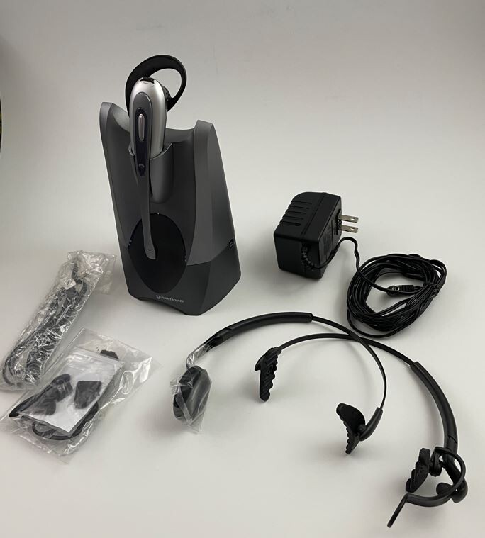 Plantronics CS50 Wireless Office Headset System-Original Brand New