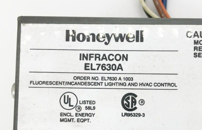 New Honeywell Infracon EL7630A Lighting Controller 120/277VAC EL7630-A-1003