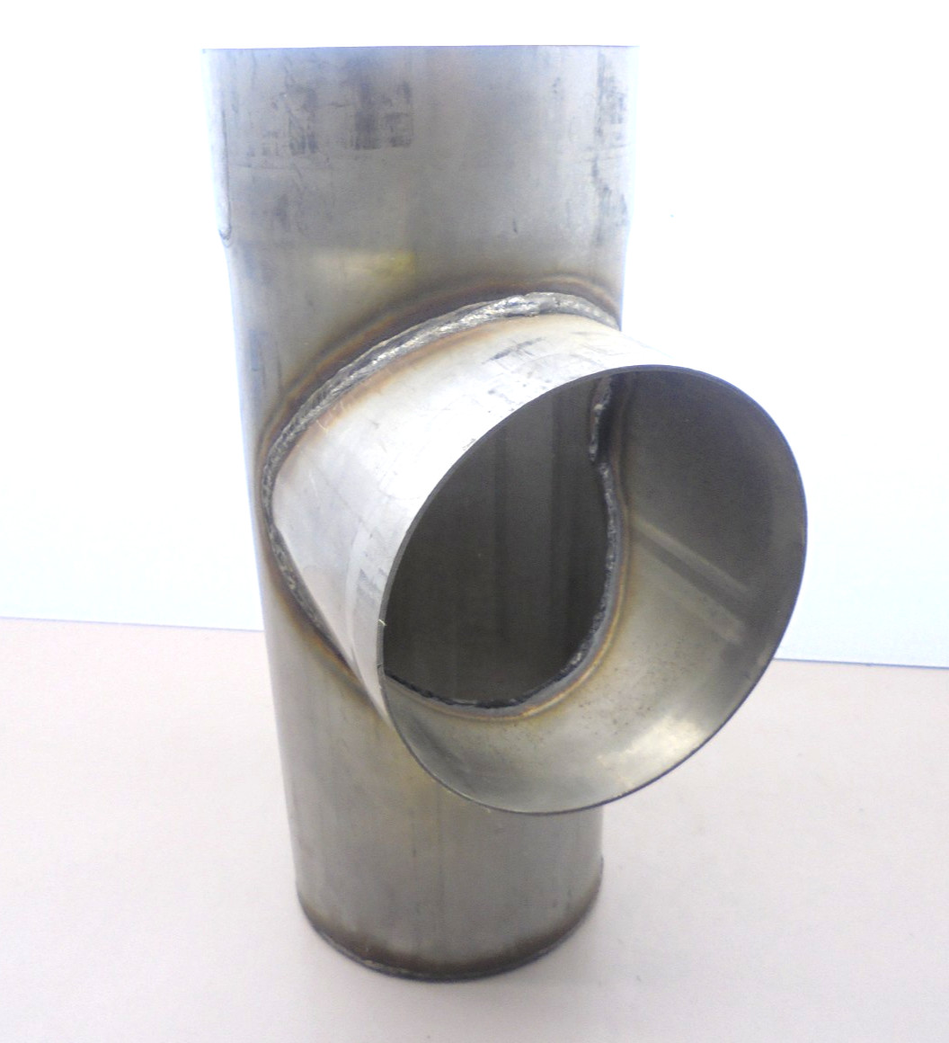 5″ Stainless Steel Diesel Exhaust Connector Tee DPF to Exhaust Pipe