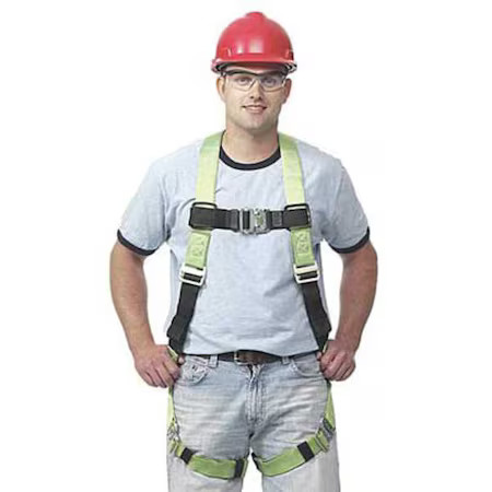 Miller P950qc/Xxlgn Duraflex Python(R) Ultra Full Body Harness, 2Xl, 400 Lb.,