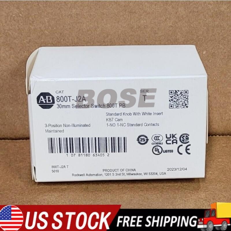Allen Bradley 800T-J2A 800TJ2A New Sealed Free Shipping