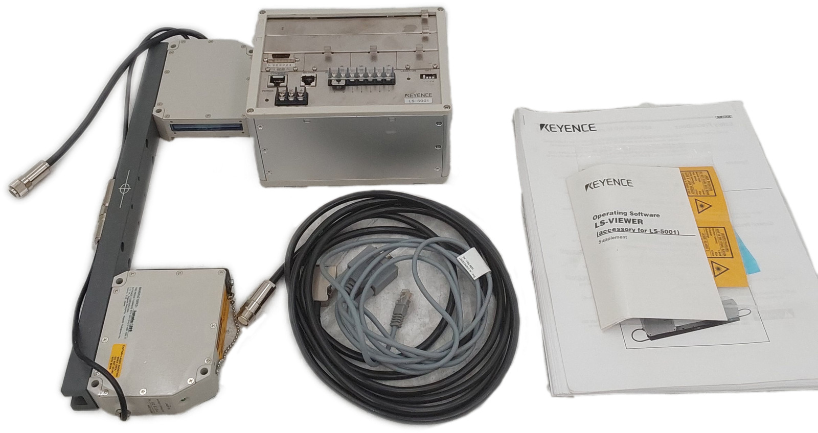 Keyence LS-5041 LS-5001 Laser Micrometer Controller Precision