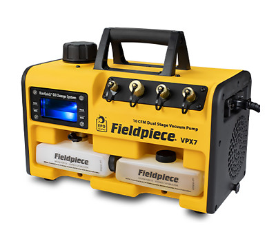 Fieldpiece VPX7 – Dual Stage, 10 CFM Vacuum Pump