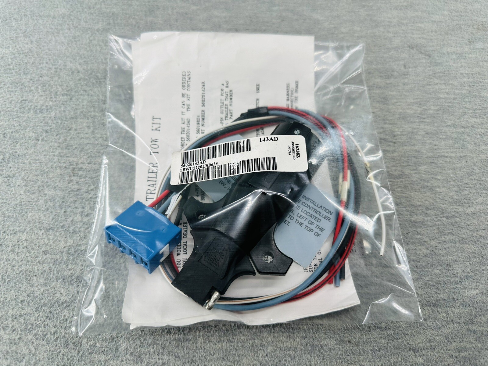 MOPAR – NSOP Genuine Chrysler 56020143AD Trailer Tow Wiring GC