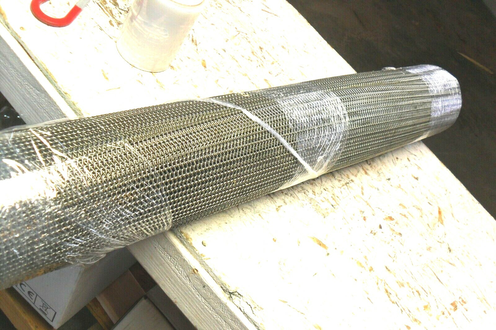 ASHWORTH Stainless Steel Cleatrac Wire Mesh Conveyor Belting 15ft x 3ft Wide New