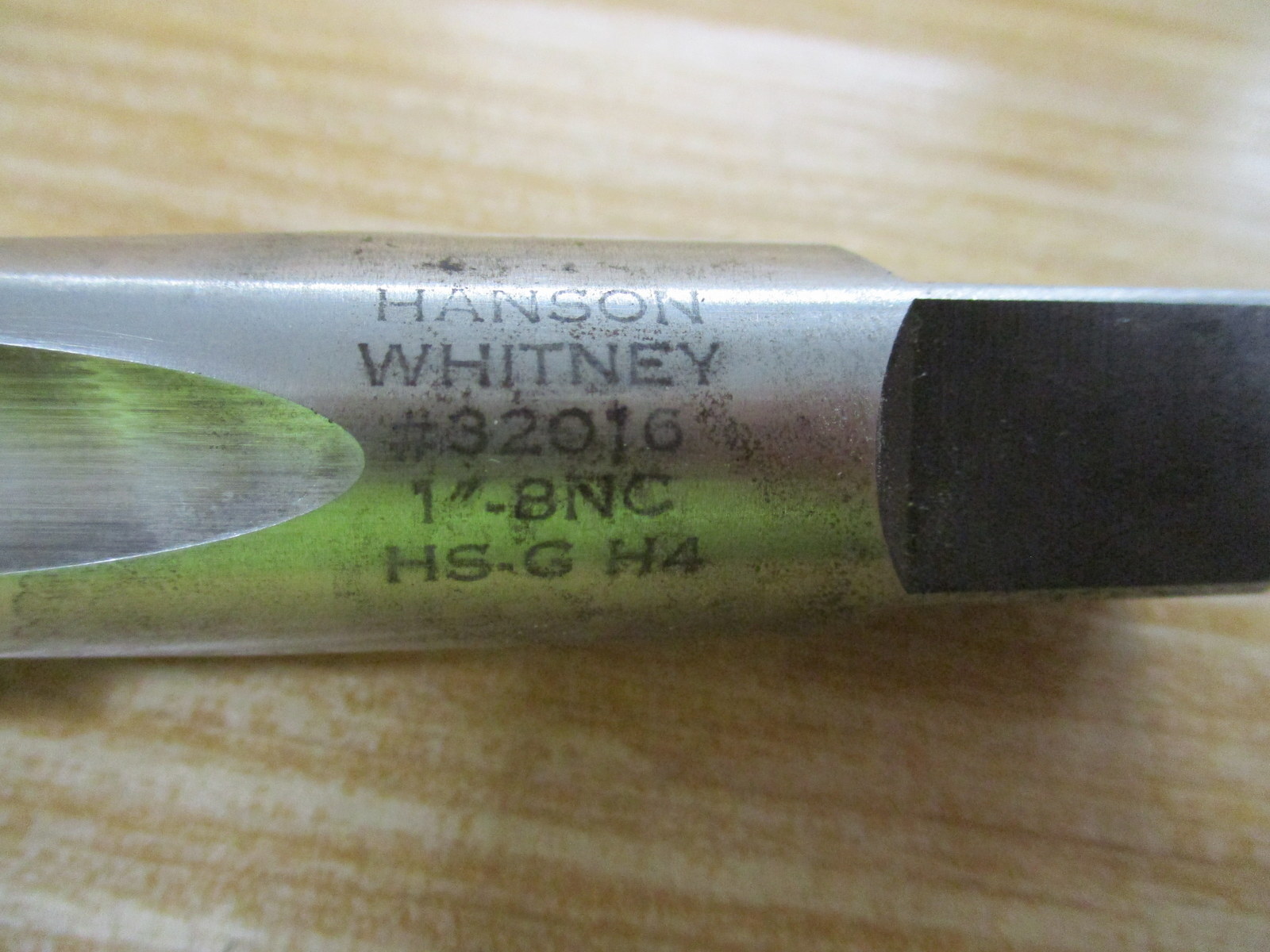 Hanson Whitney 32016 Taper Tap 1″-8NC