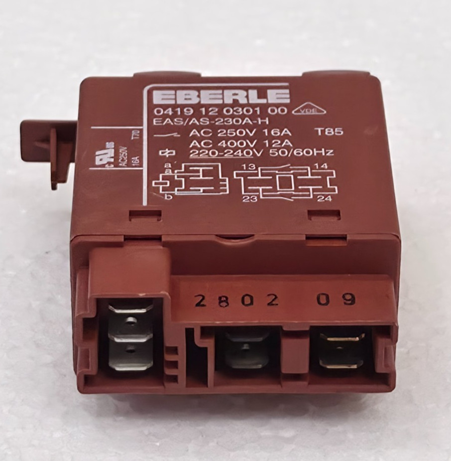 EBERLE T85 HEATING RELAY EAS/AS-230A-H 0419 12 0301 00 220-240V 50/60HZ