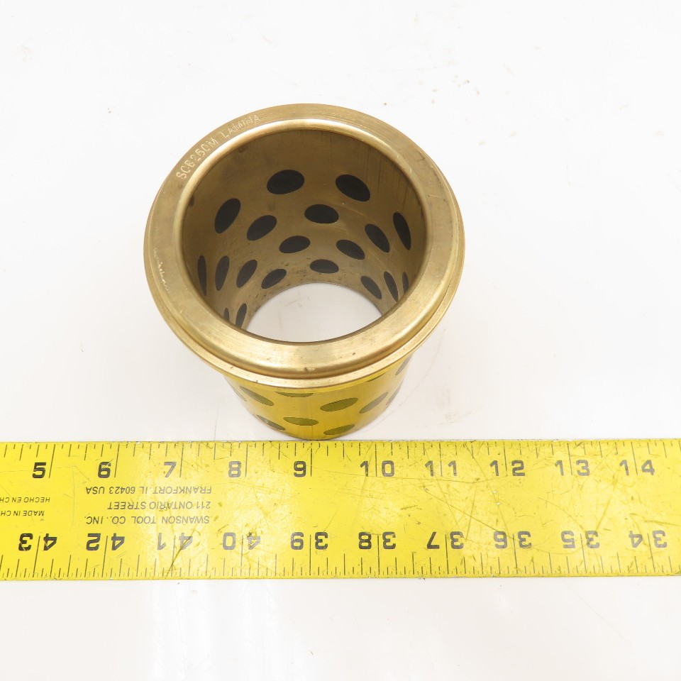 Lamina SCB250M 2-1/2″ Short Shoulder Self Lubricating Bronze Bushing