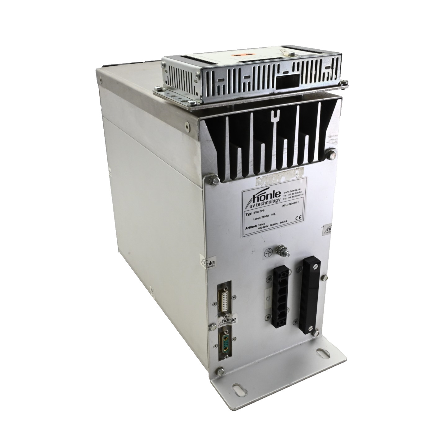 Honle EVG EPS60 031143 Power Supply Unit 2400W 16A 400-480V 50/60Hz, CX436-K01