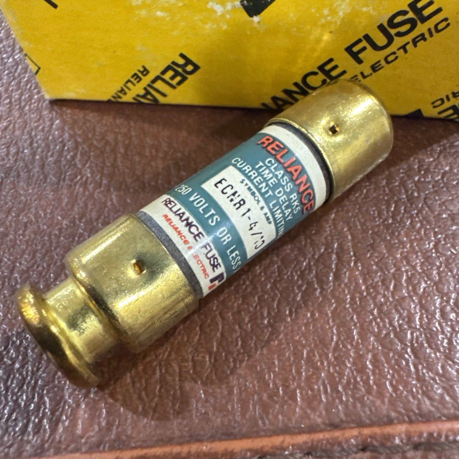 10pcs Fuses RELIANCE ECNR 1-4/10 DUAL ELEMENT TIME DELAY CLASS RK5 FUSE 250V