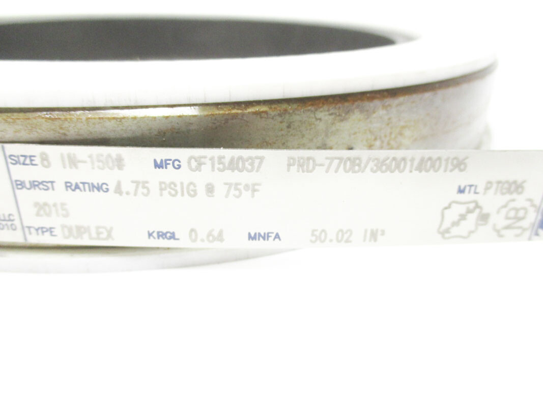 ZOOK ENTERPRISES CF154037 PRD-770B/36001400196 4.75PSI 75’F NSMP