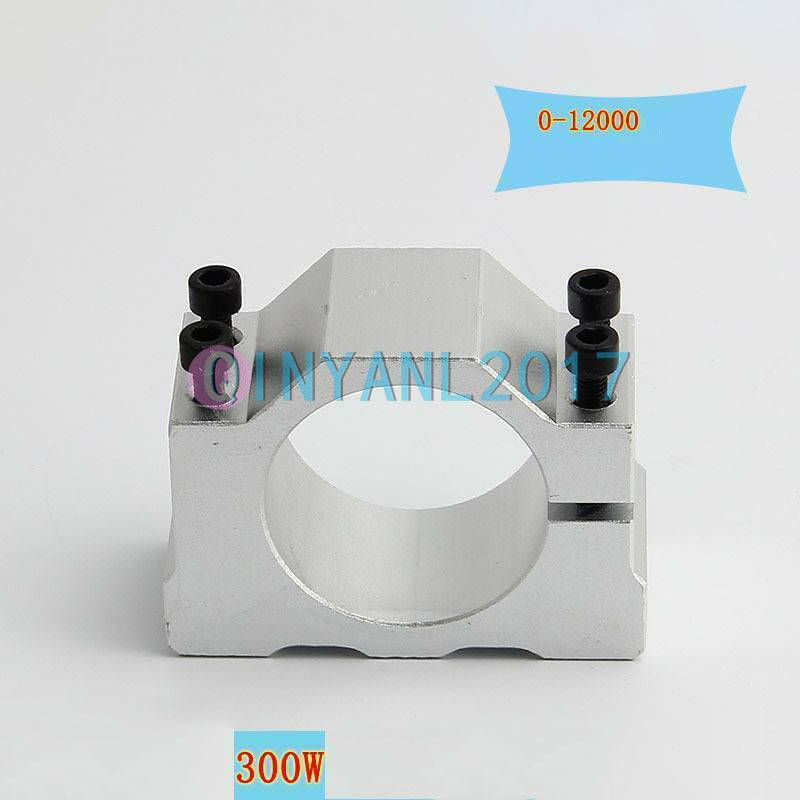300W DC12-48V ER11 Spindle Motor 0.4Nm+Power Supply+Mount Bracket CNC Router Kit