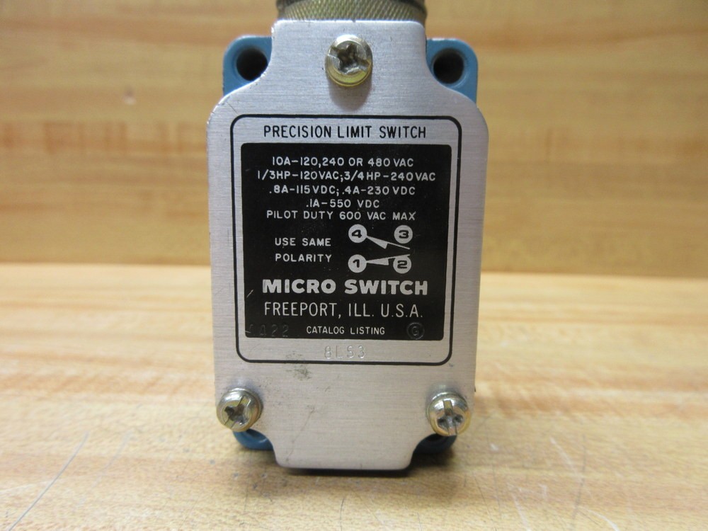 Micro Switch 8LS3 Honeywell Limit Switch (Pack of 3)
