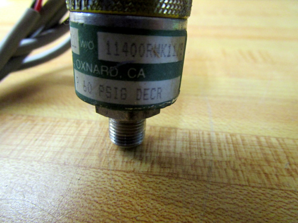 Wasco Geco P110-85W3X/5473-2 Pressure Switch P11085W3X54732