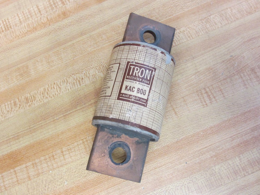 Bussmann KAC800 High Speed Semiconductor Fuse Buss Tested (Pack of 3)