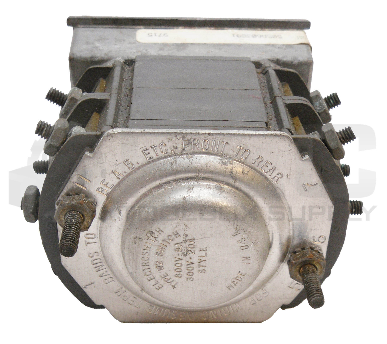 ELECTROSWITCH 505A603G01 ROTARY SWITCH 600VAC 125VDC TYPE W-2