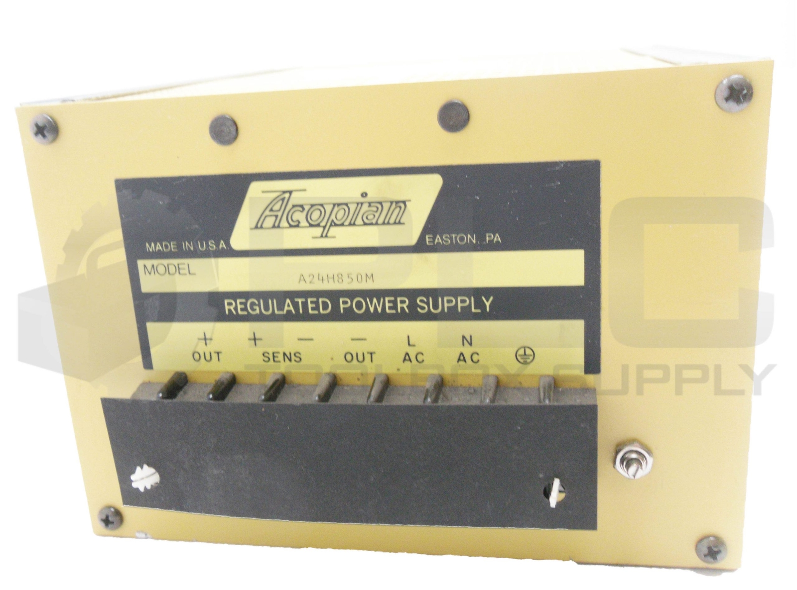 NEW ACOPIAN A24H850M REGULATED POWER SUPPLY *READ*