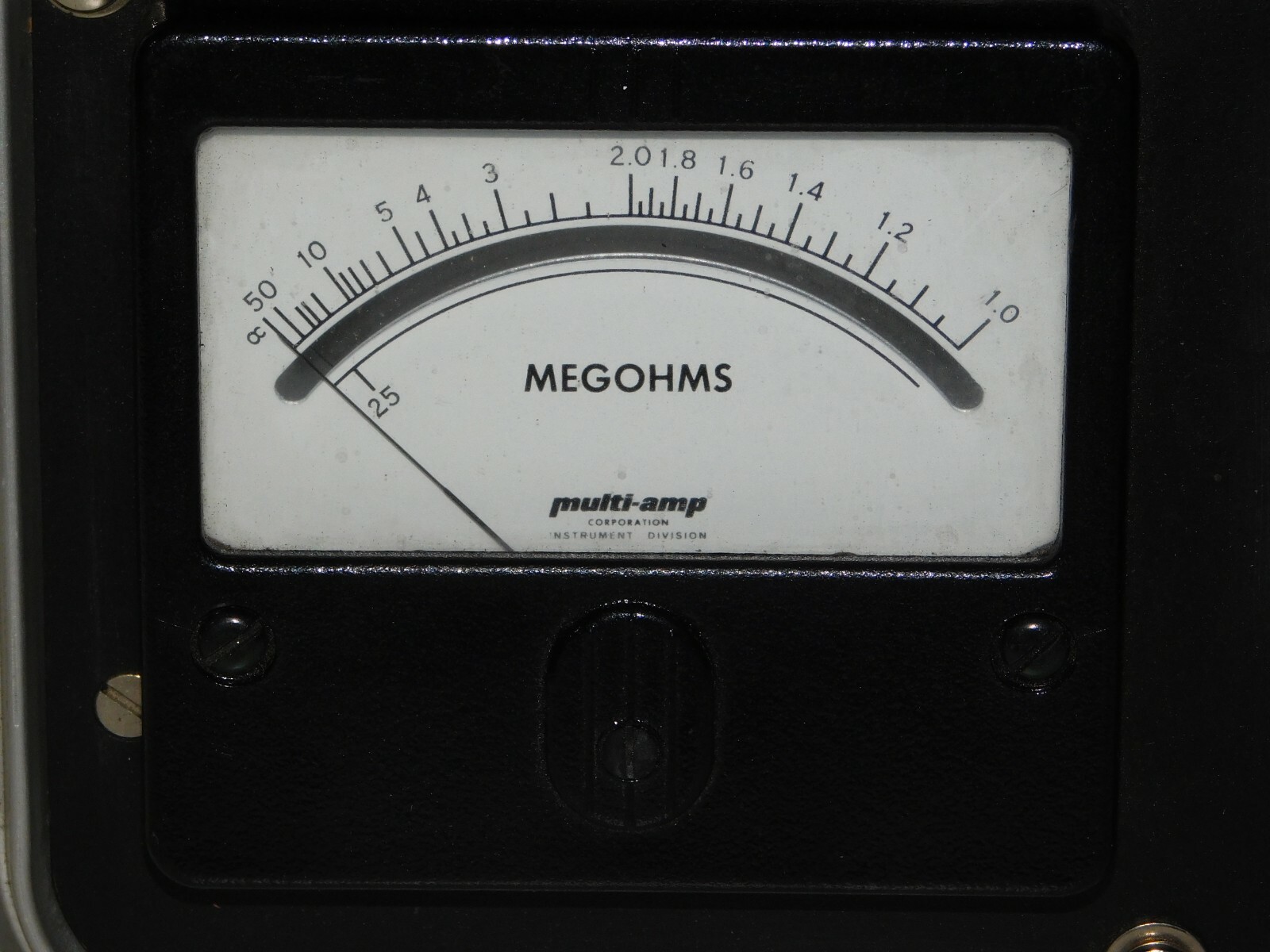 Multi Volt Multi Amp MG-25A Megaohm Test Meter Industrial Megohmeter Gauge Unit