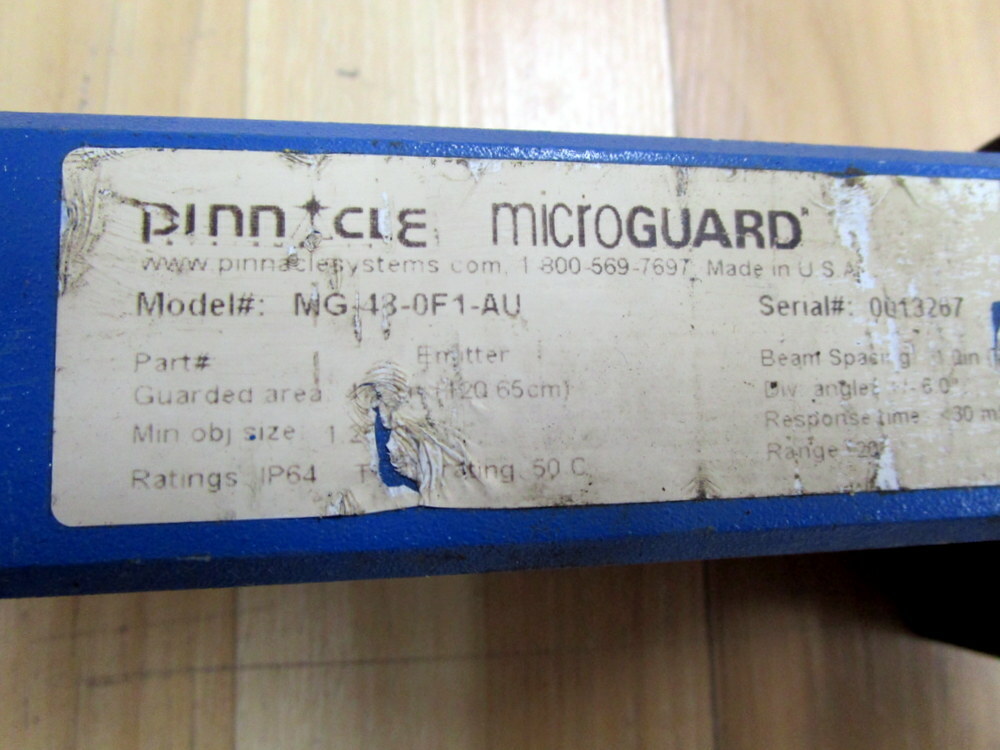Pinnacle MG-48-0F1-AU Light Curtain Receiver MG480F1AU