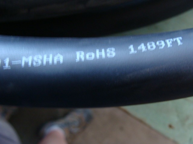 HOUSTON WIRE & CABLE 4AWG 5/C S00W P-07-KA140001-MSHA 600V CABLE (SOLD BY FOOT)