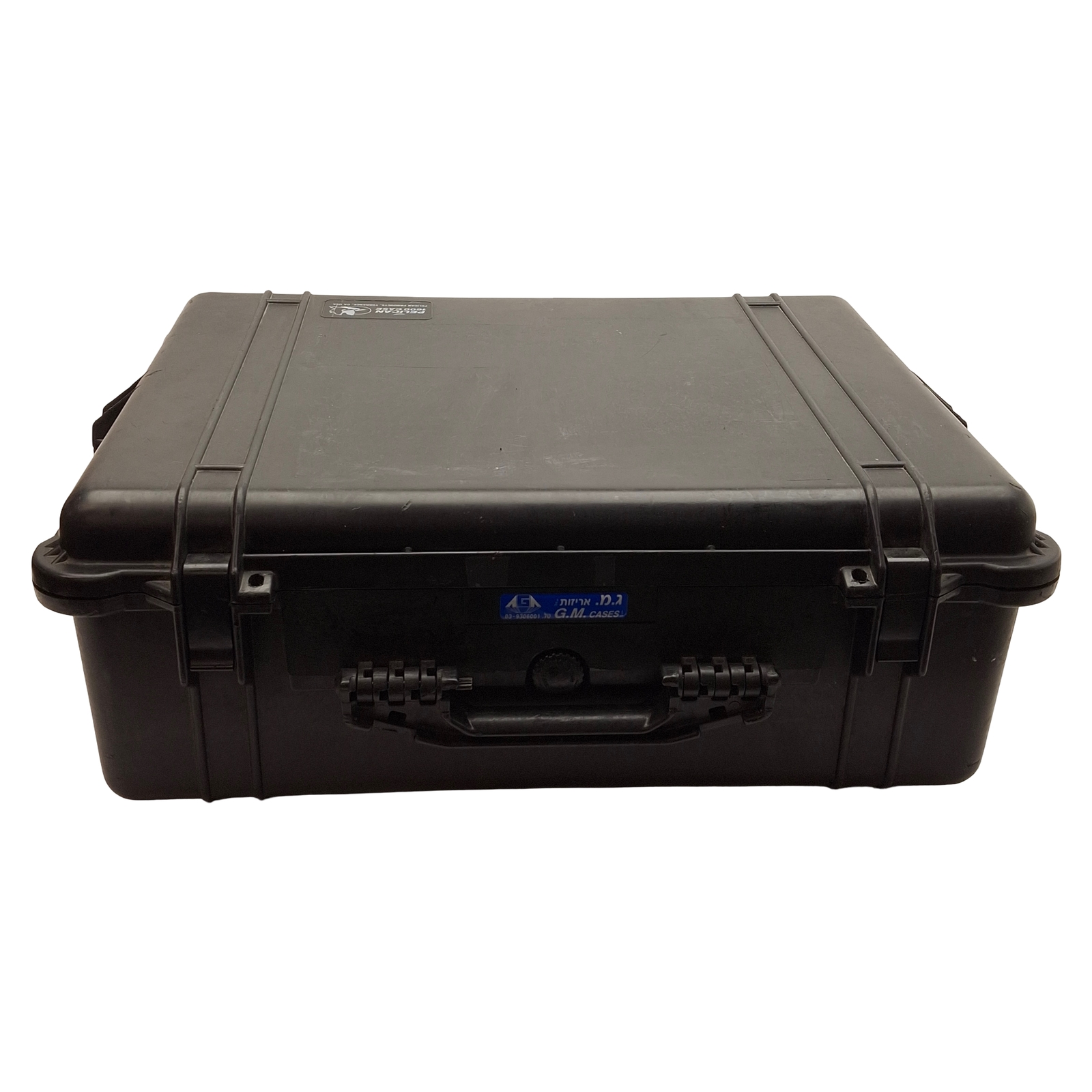 Pelican 1600 Protector Case, Black, 21.51 x 16.54 x 7.99in Interior *No Foam*