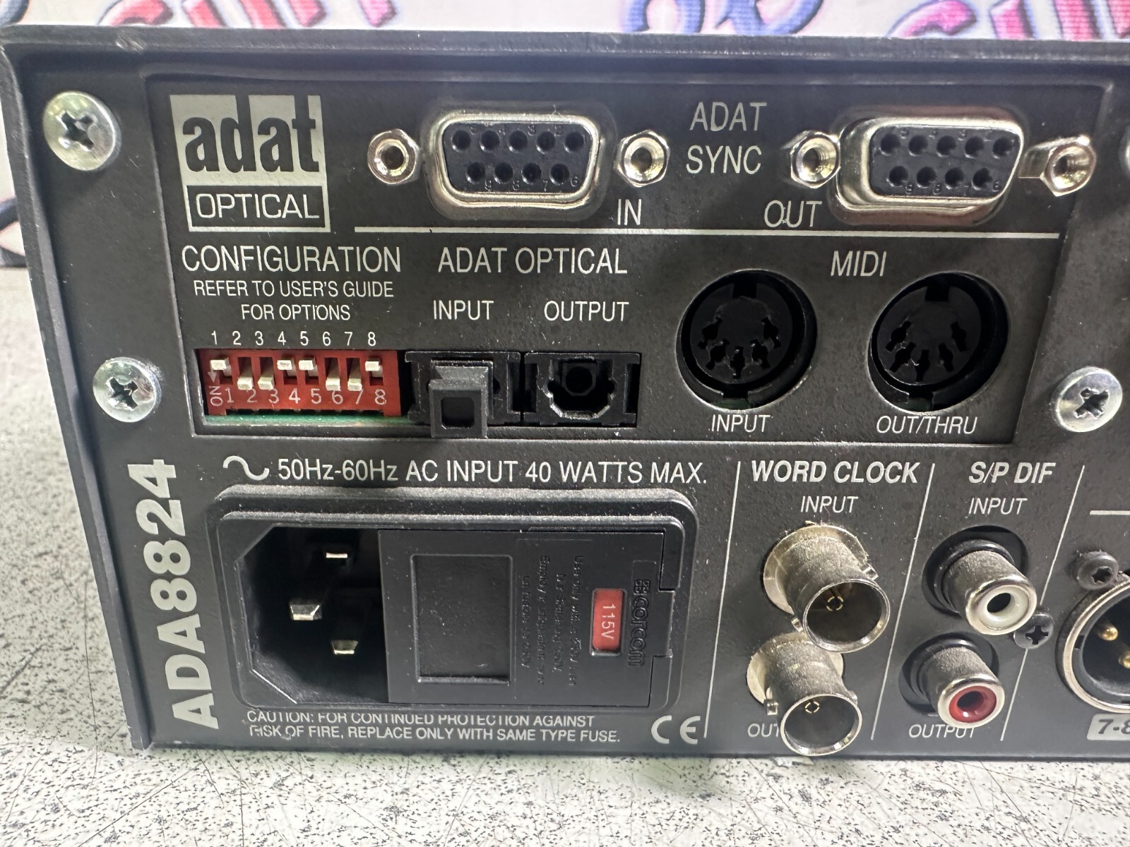Lucid Technology ADA8824 Eight Channel 24 Bit A/D Converter