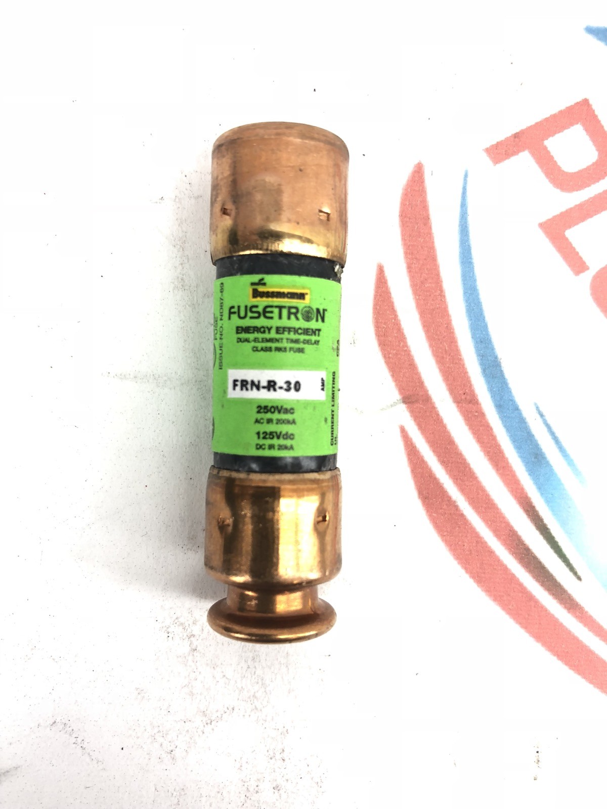COOPER BUSSMANN FUSETRON FRN-R-30 CLASS RK5 FUSE