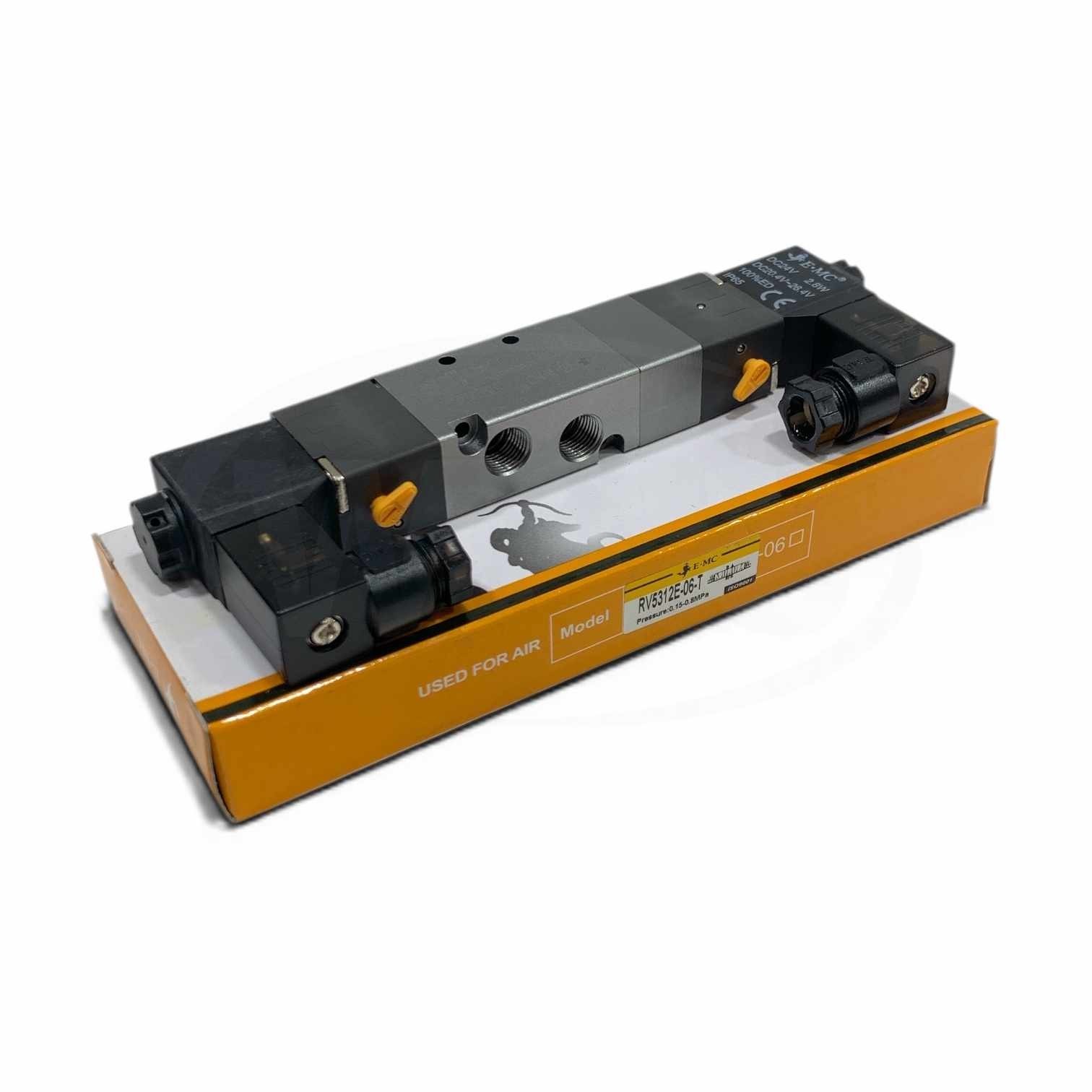 RV5312E-06-T E.MC Solenoid Valve, 24V DC, 2.8 W,