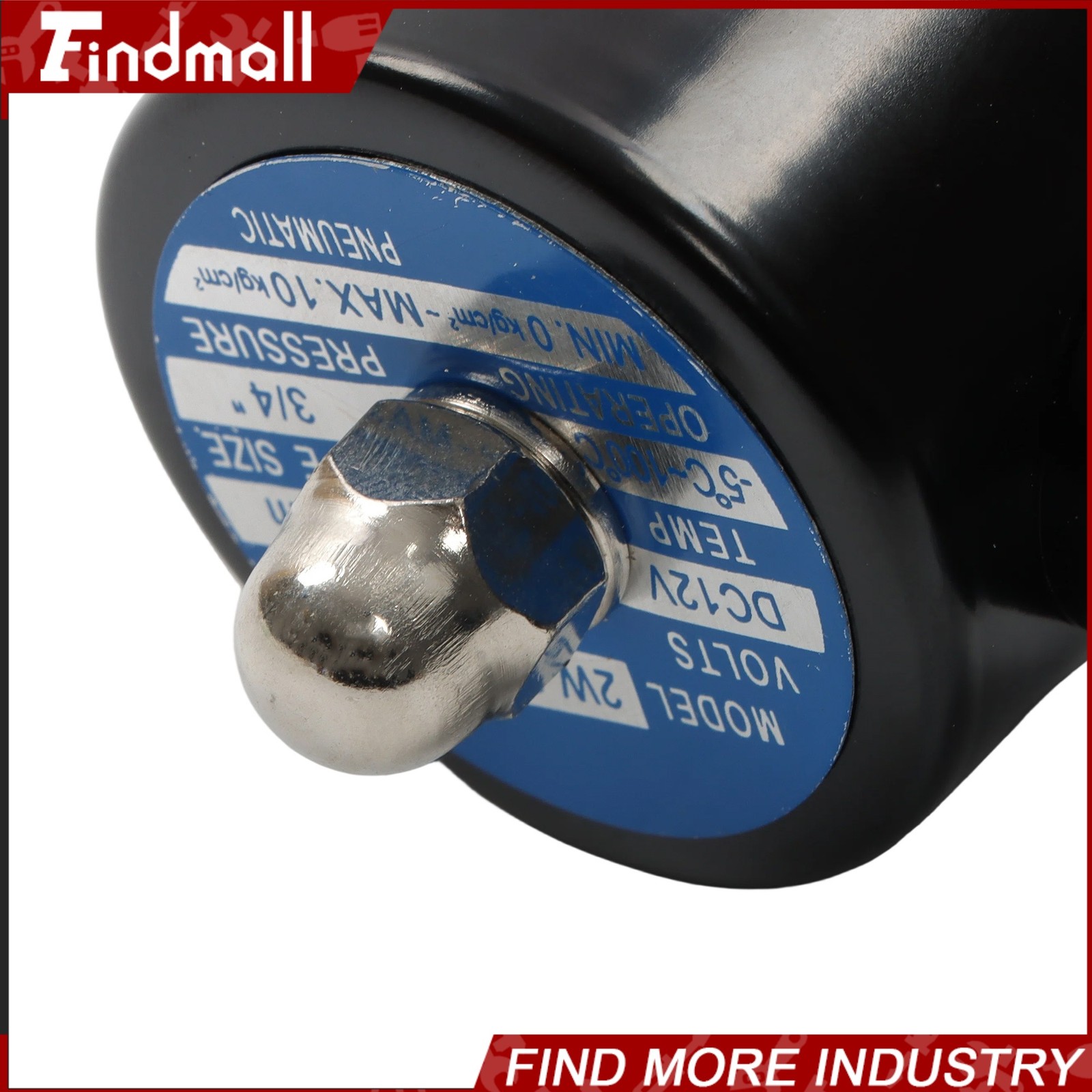 Findmall 3/4″ Solenoid Valve Air Water N/C Gas Oil Normally Closed 12V 220V