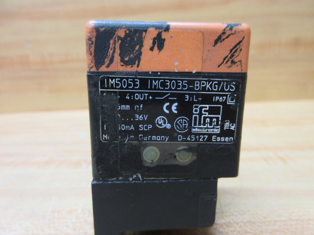 IFM Efector IM5053 Sensor IMC3035-BPKG/US