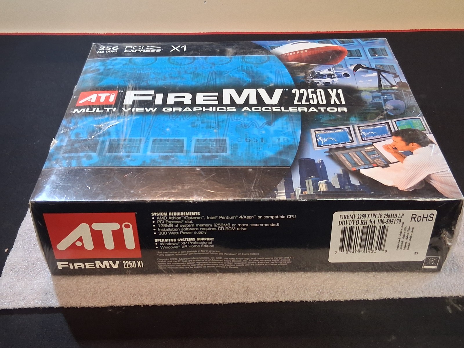 ATI FIREMV 2250 X1PCIE 256MB LP