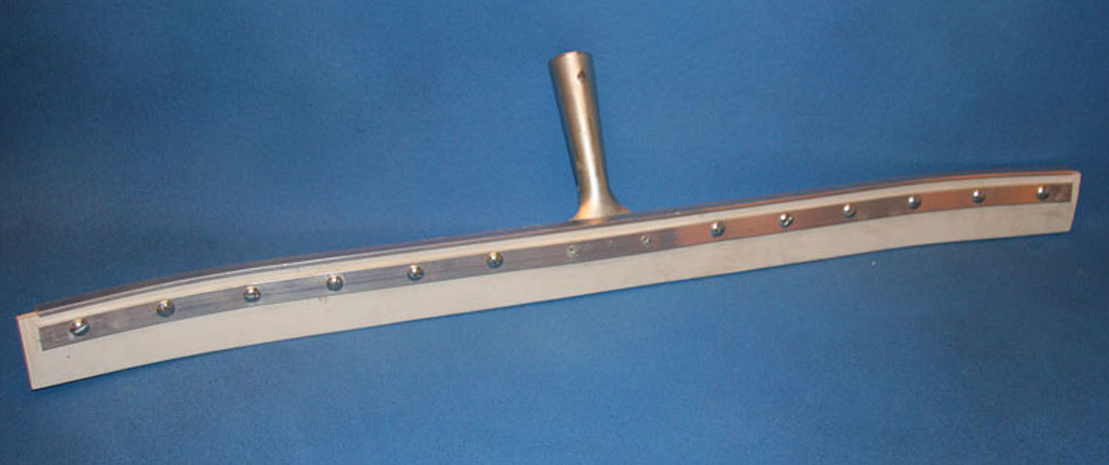 Floor Squeegee 30″ Aluminum Back Curved,white vinyl rubber