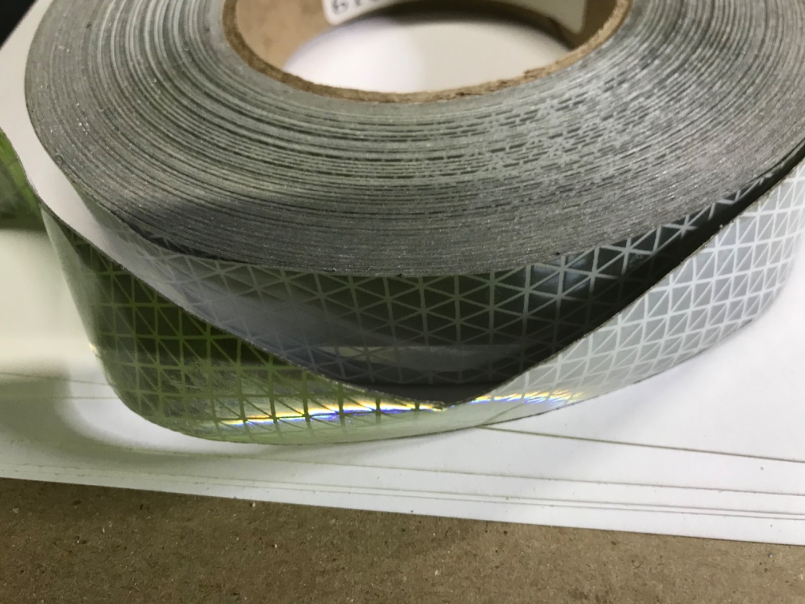 Reflective Tape 4LGL9- 1″ Width x 150′ Lgth, Emerg. Vehicle Roll #(2C18)